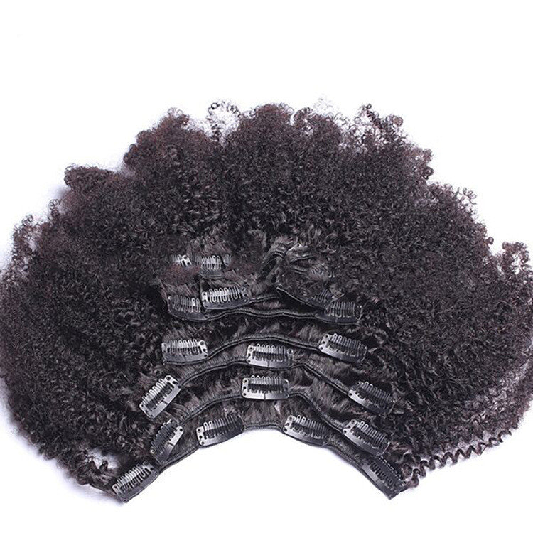 8 Piece Set Of African Spring Curly Clip