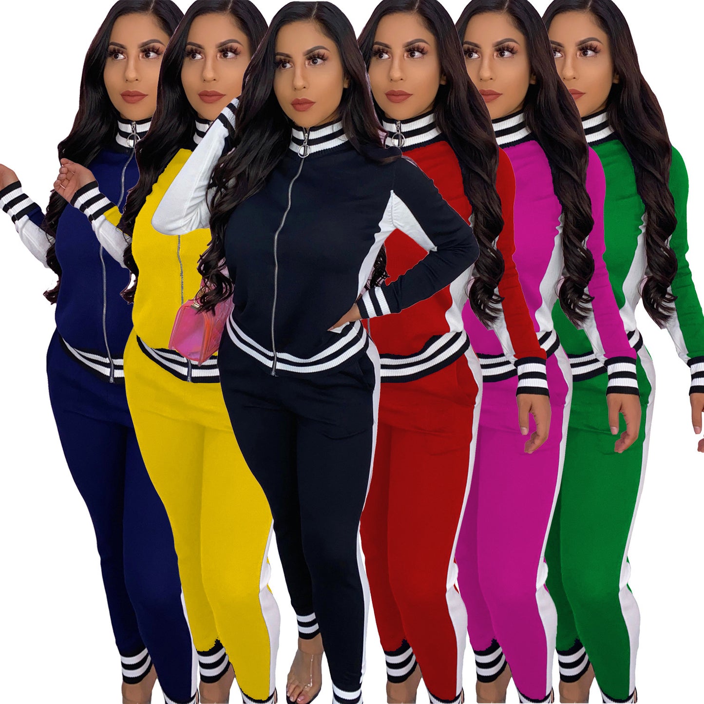 Women's Sportswear Two-piece Running Suit Jacket