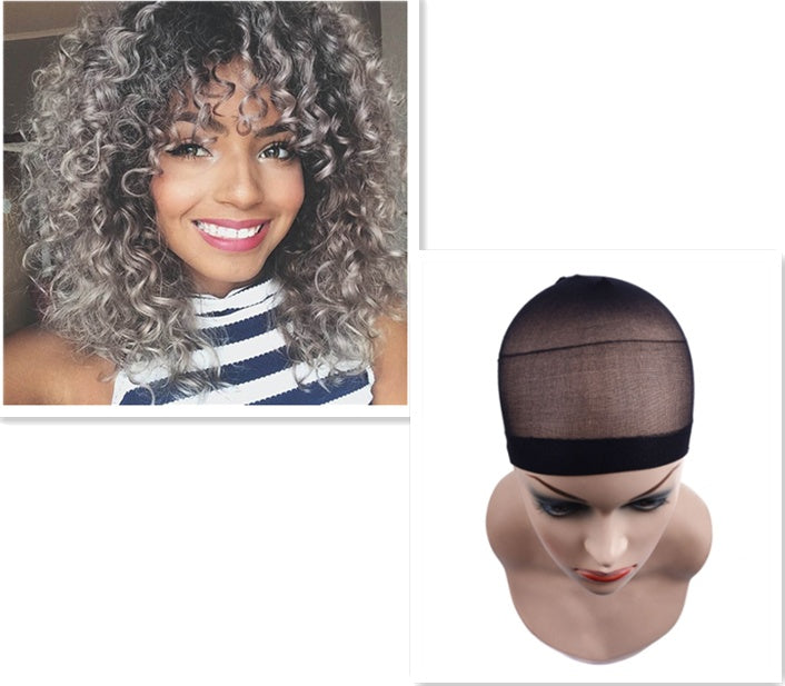 European beauty wig headgear