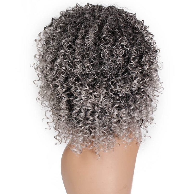 European beauty wig headgear